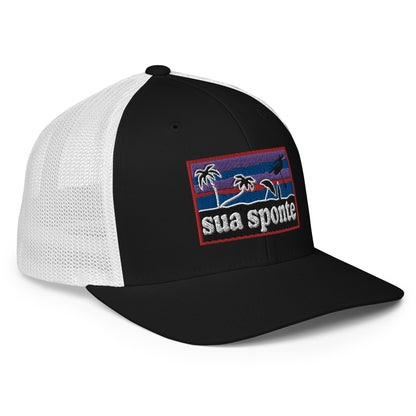 Sua Sponte Sunset SureFit Trucker Hat