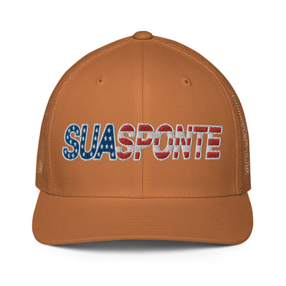 Sua Sponte Flag SureFit Trucker Hat