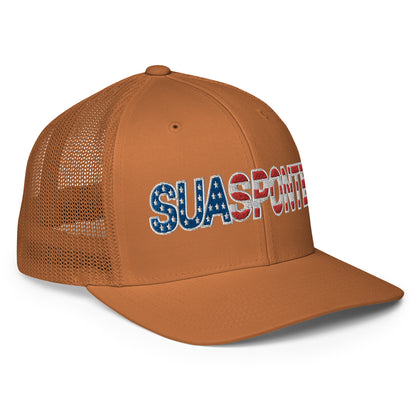 Sua Sponte Flag SureFit Trucker Hat