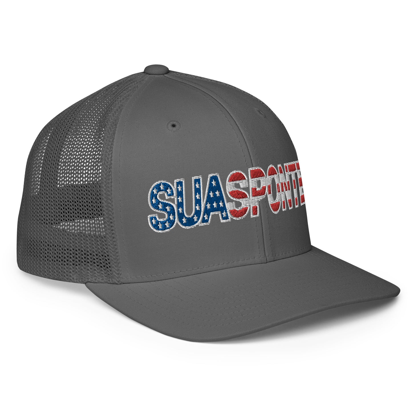 Sua Sponte Flag SureFit Trucker Hat