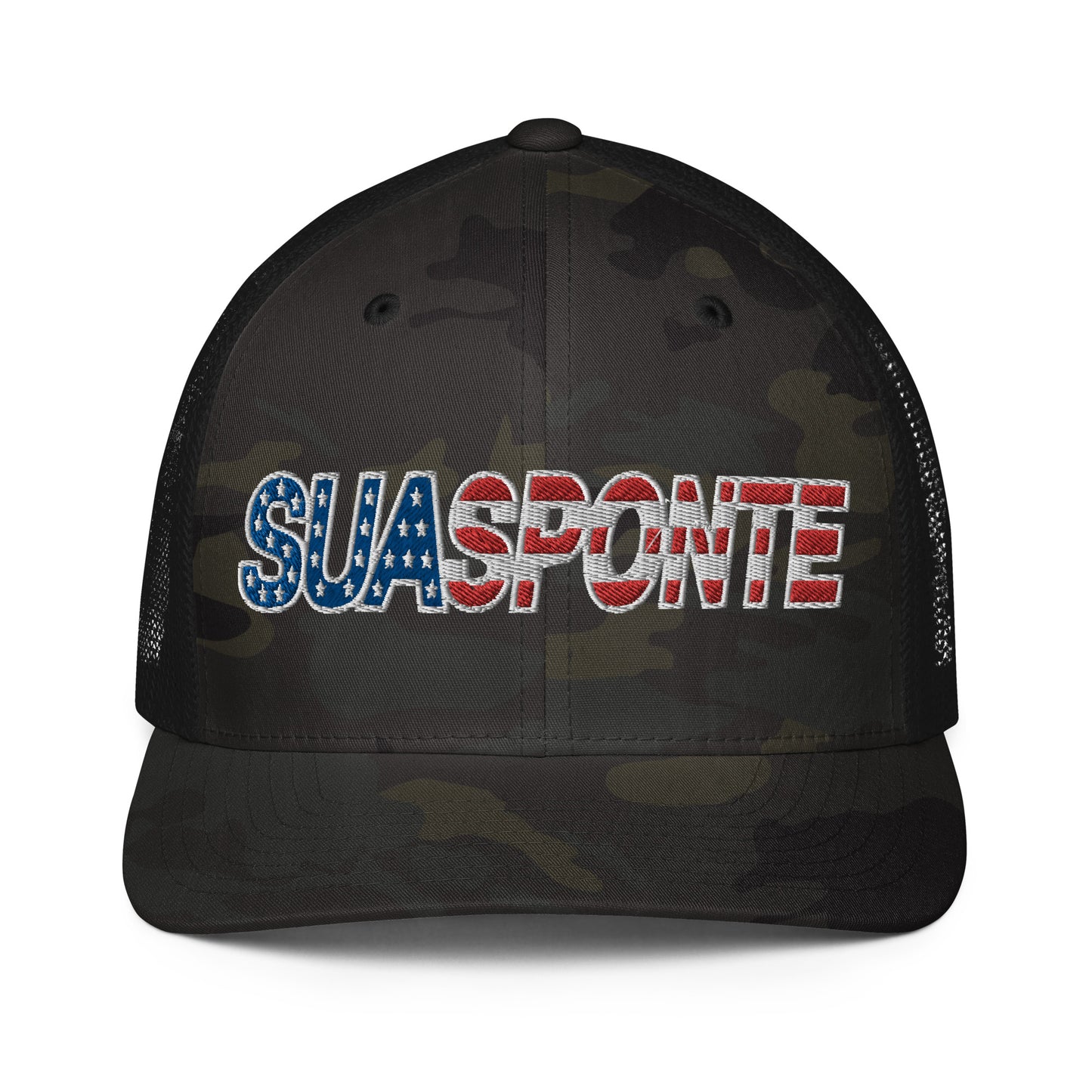 Sua Sponte Flag SureFit Trucker Hat