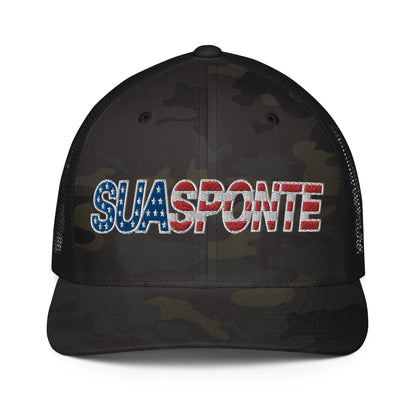 Sua Sponte Flag SureFit Trucker Hat