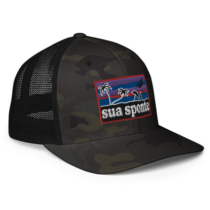 Sua Sponte Sunset SureFit Trucker Hat