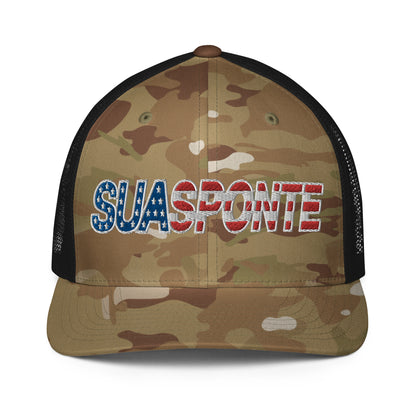 Sua Sponte Flag SureFit Trucker Hat