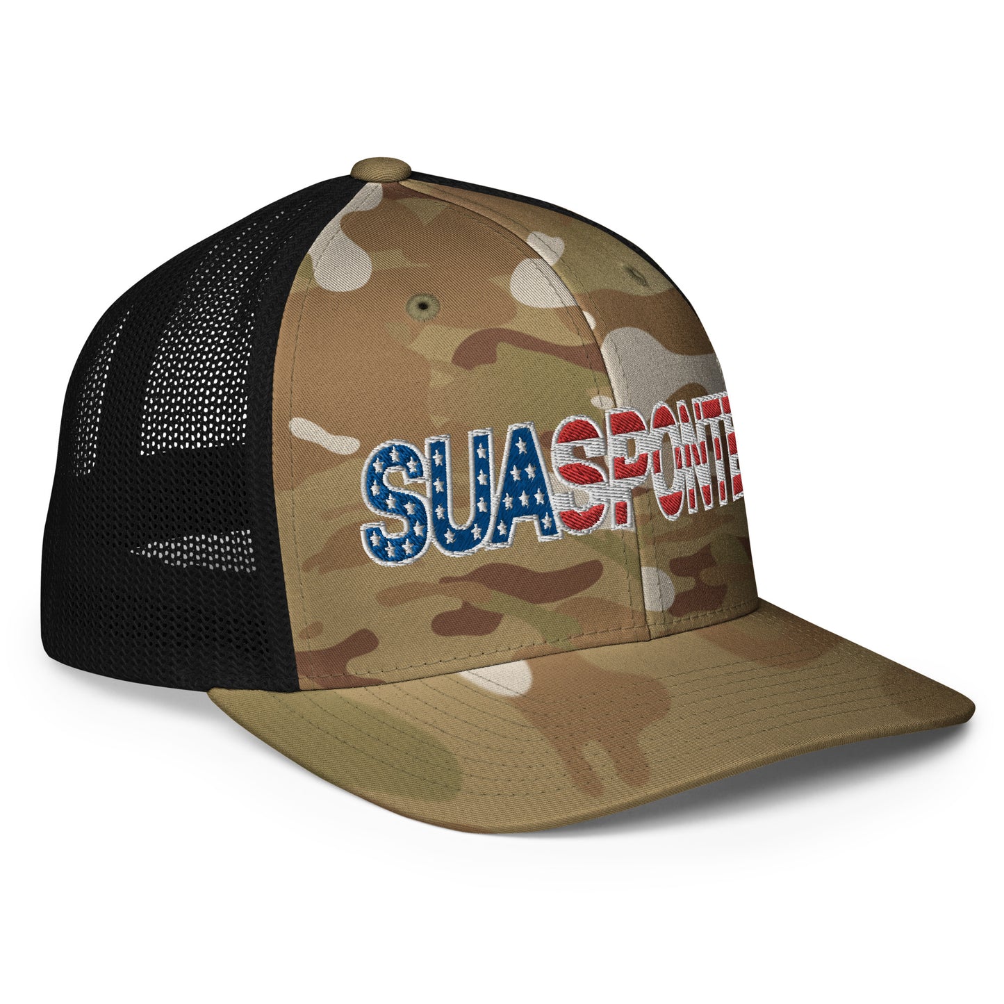 Sua Sponte Flag SureFit Trucker Hat