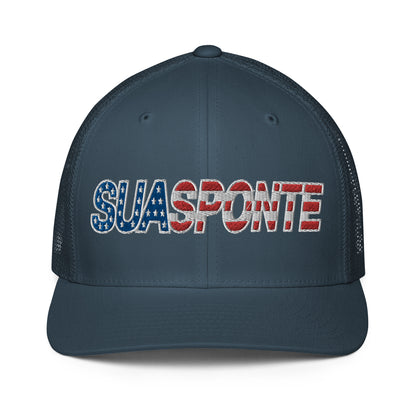 Sua Sponte Flag SureFit Trucker Hat