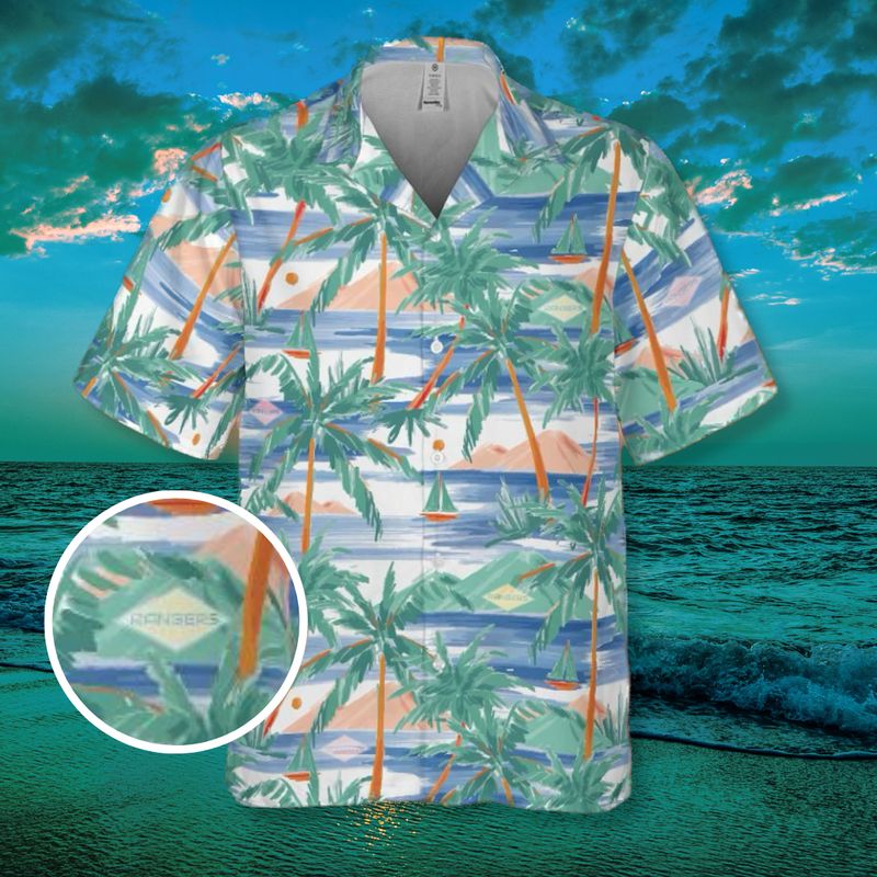 Holo Moana Ranger Diamond Aloha Shirt