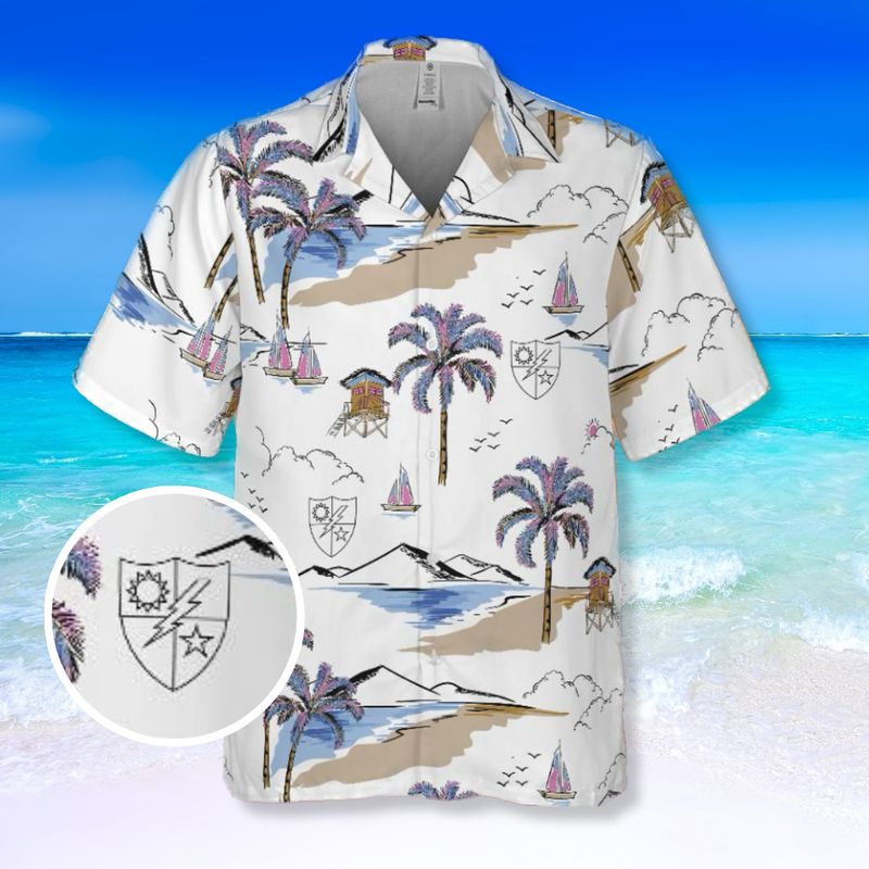 Lehua Lani Regimental DUI Aloha Shirt