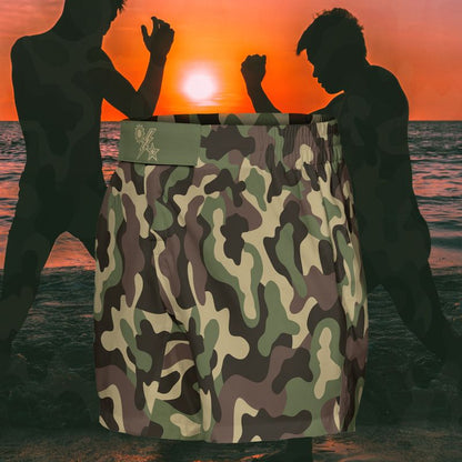 Woodland Combat Swim Shorts