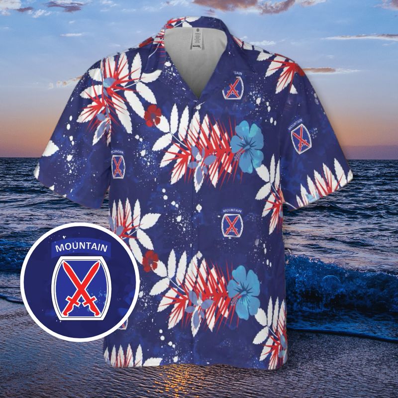 RWB Adventure 10th MTN Aloha Shirt