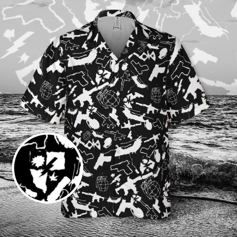 Blackout Aloha Shirt