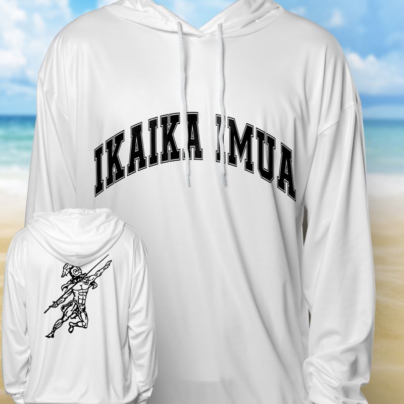 UH ROTC Ikaika Imua PalmShade UPF 50+ Hoodie