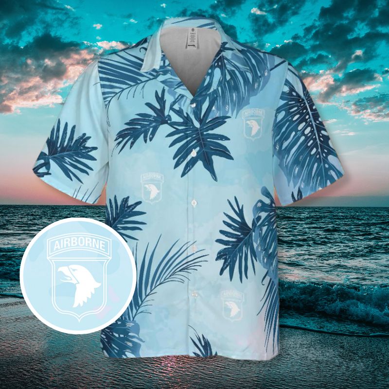 Kahoolawe 101st ABN Aloha Shirt