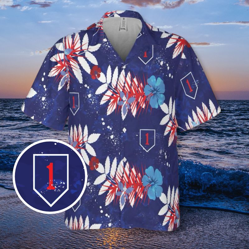 RWB Adventure 1st ID Aloha Shirt