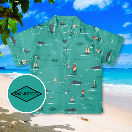 Kai Anuenue Ranger Diamond Youth Aloha Shirt
