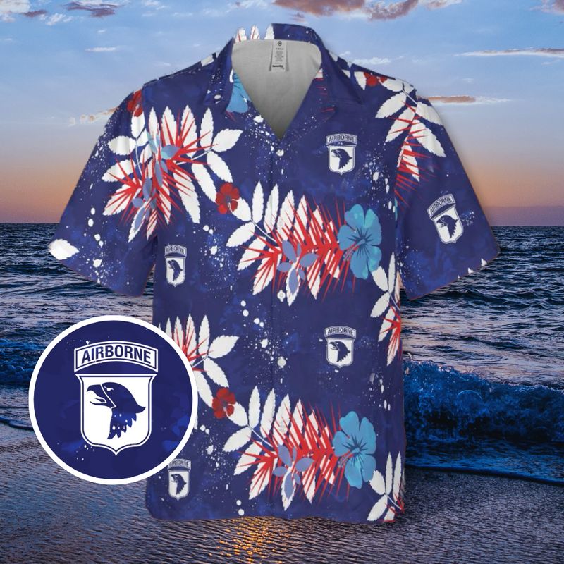 Adventure 101st ABN Aloha Shirt