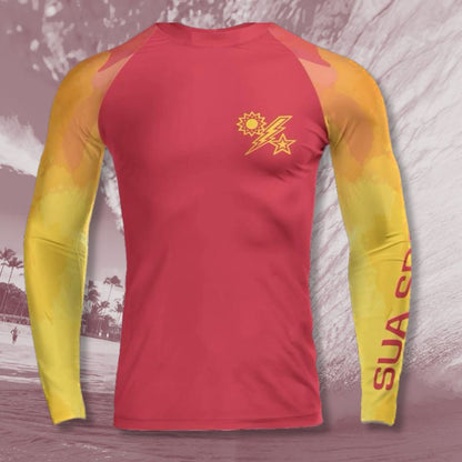 Aka Colorcrush DUI Guts Long Sleeve Rash Guard