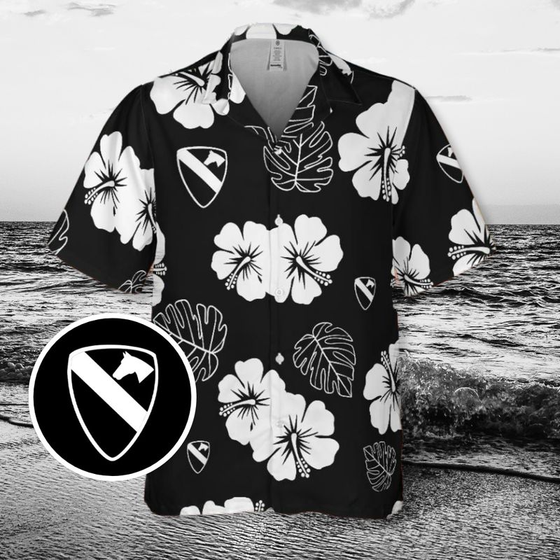 Niihau Nights 1st CAV Aloha Shirt