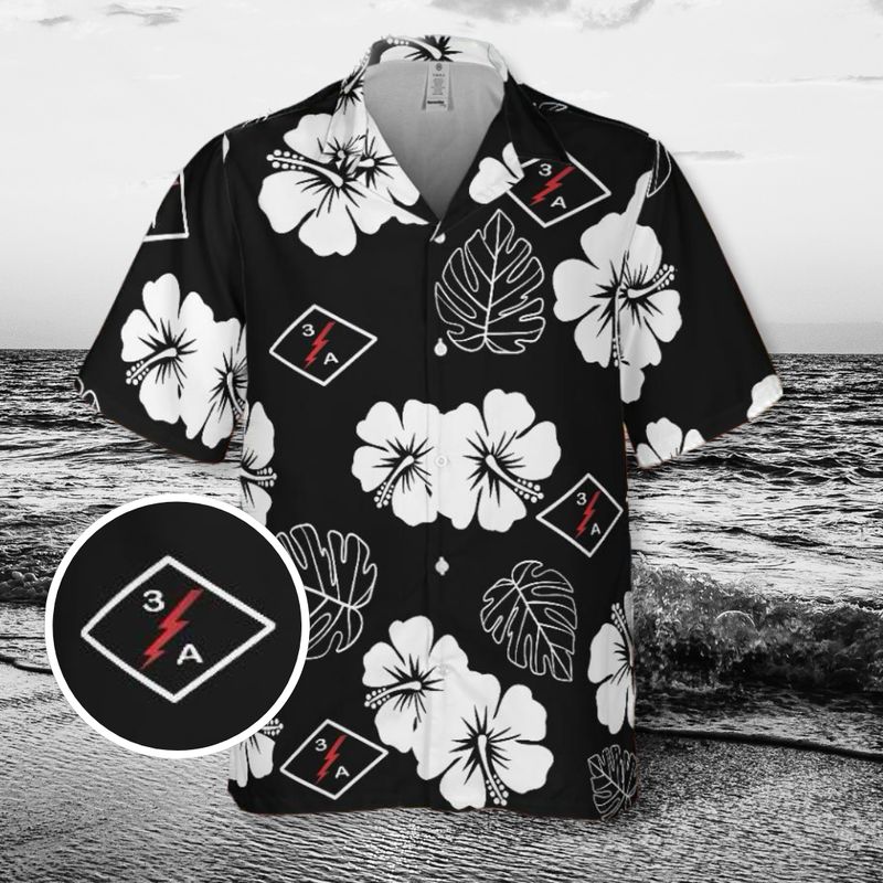 3d PLT, A Co, 3d Battalion Niihau Nights Aloha Shirt