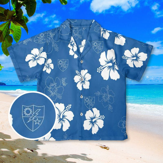 Kaimana Kona Regimental DUI Youth Aloha Shirt