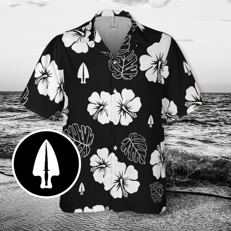 Niihau Nights USASOC Aloha Shirt