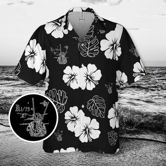 Niihau Nights ACO FIST 1st Battalion Aloha Shirt