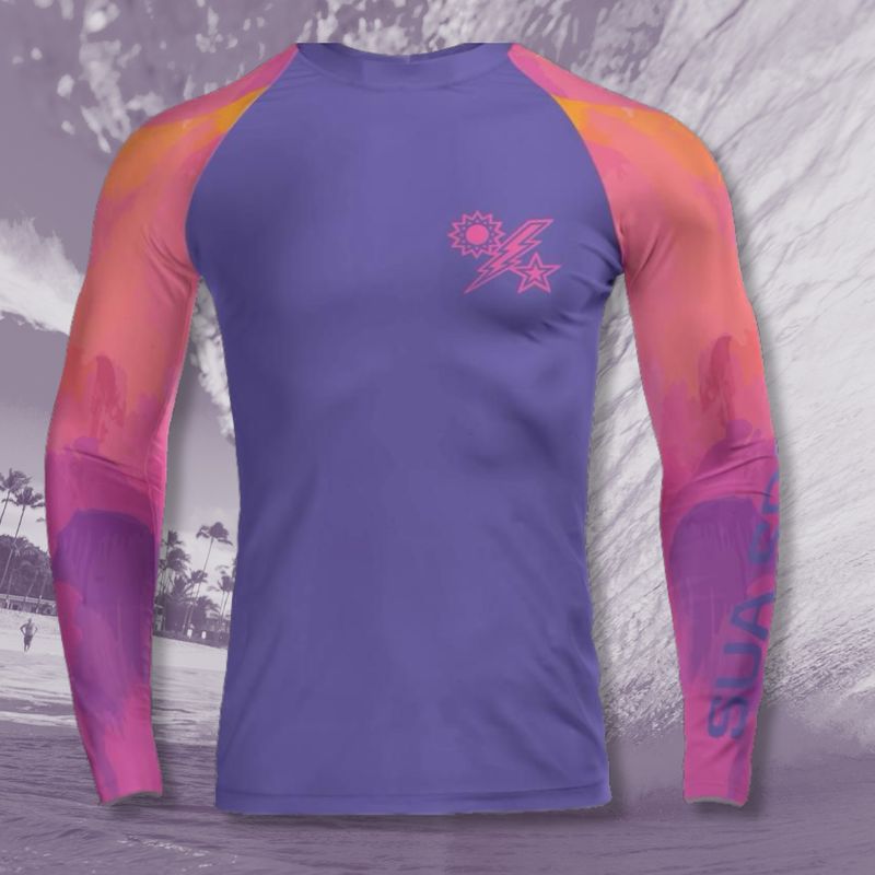 Kahanu Colorcrush DUI Guts Long Sleeve Rash Guard