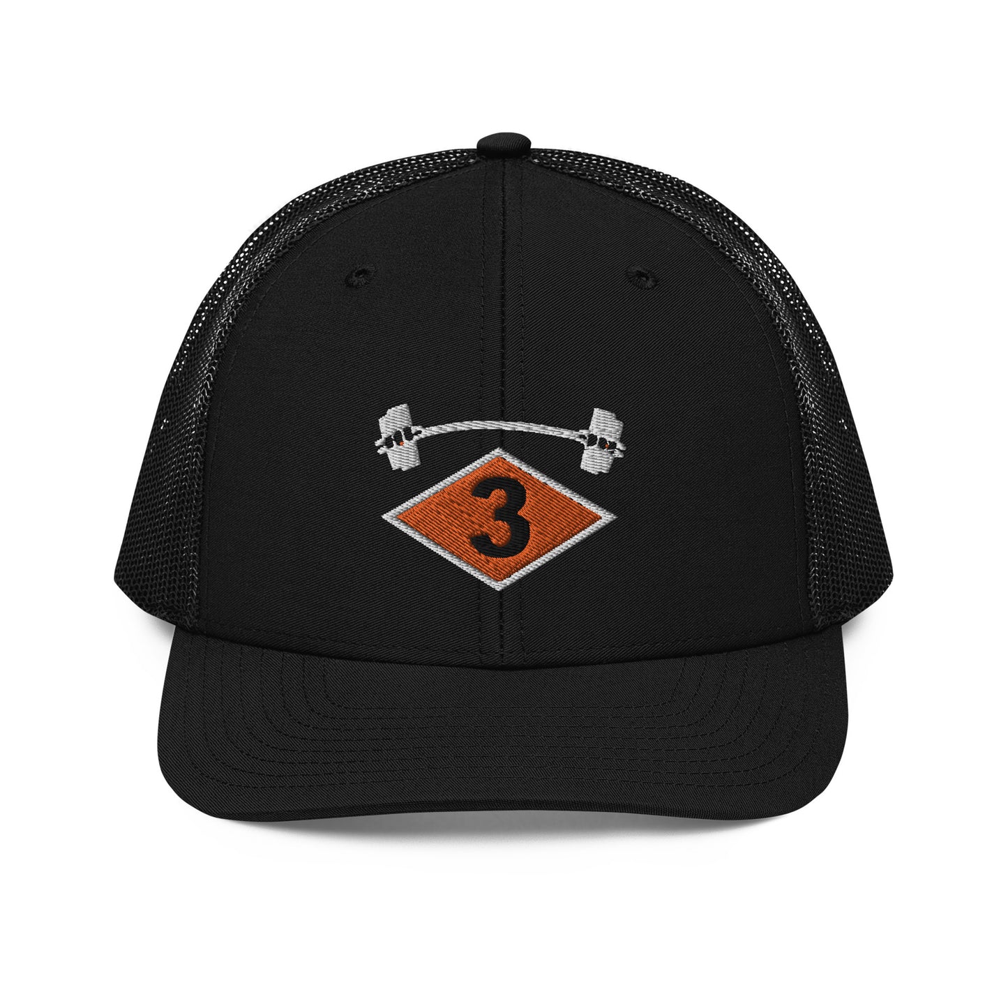 3d Battalion Diamond Barbell Trucker Hat