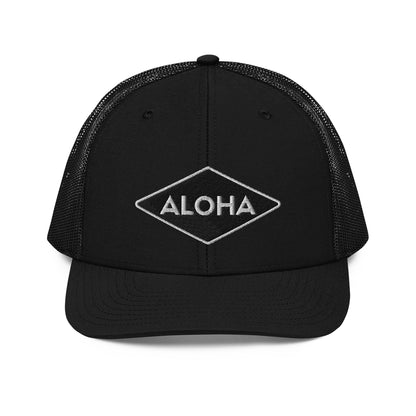 Aloha WWII Diamond Trucker Hat
