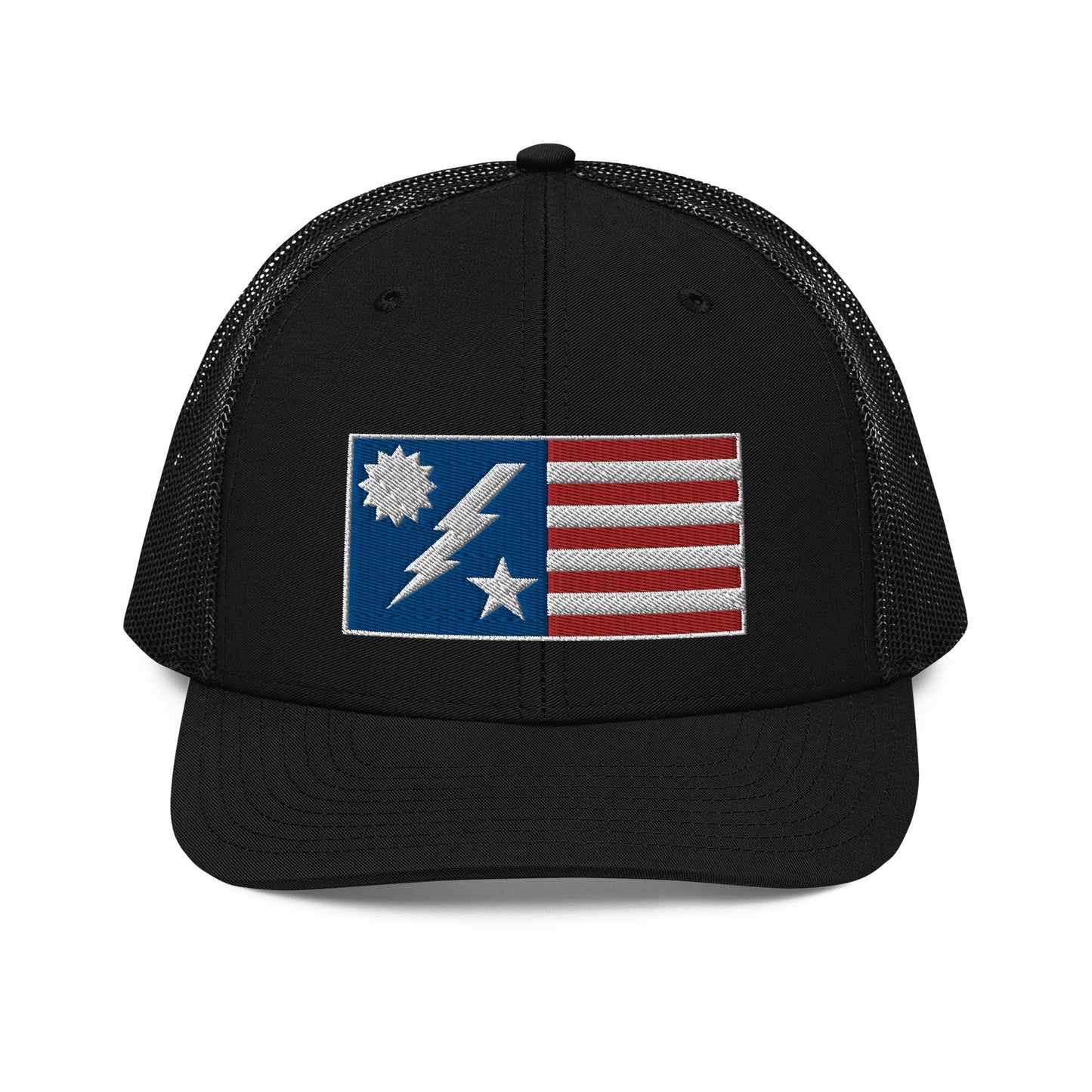 RWB Flag DUI Trucker Hat