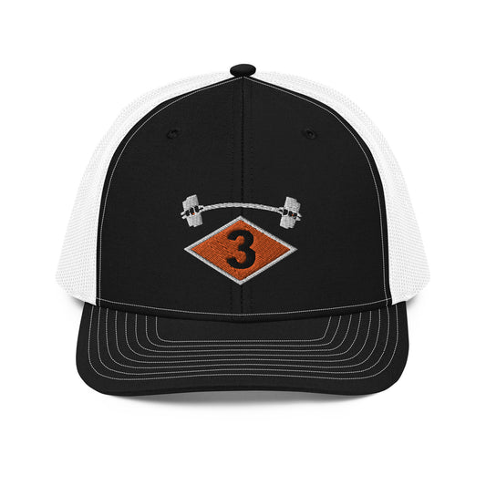 3d Battalion Diamond Barbell Trucker Hat