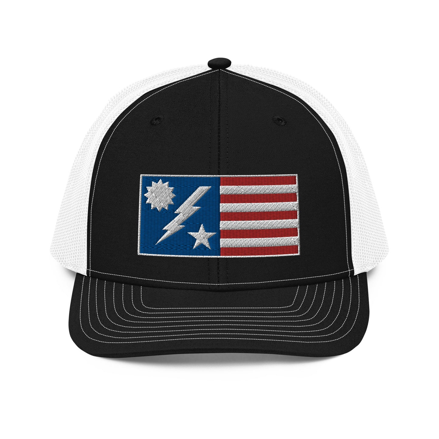 RWB Flag DUI Trucker Hat