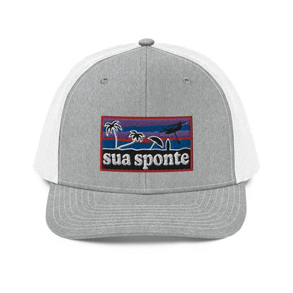 Sua Sponte Sunset Trucker Hat