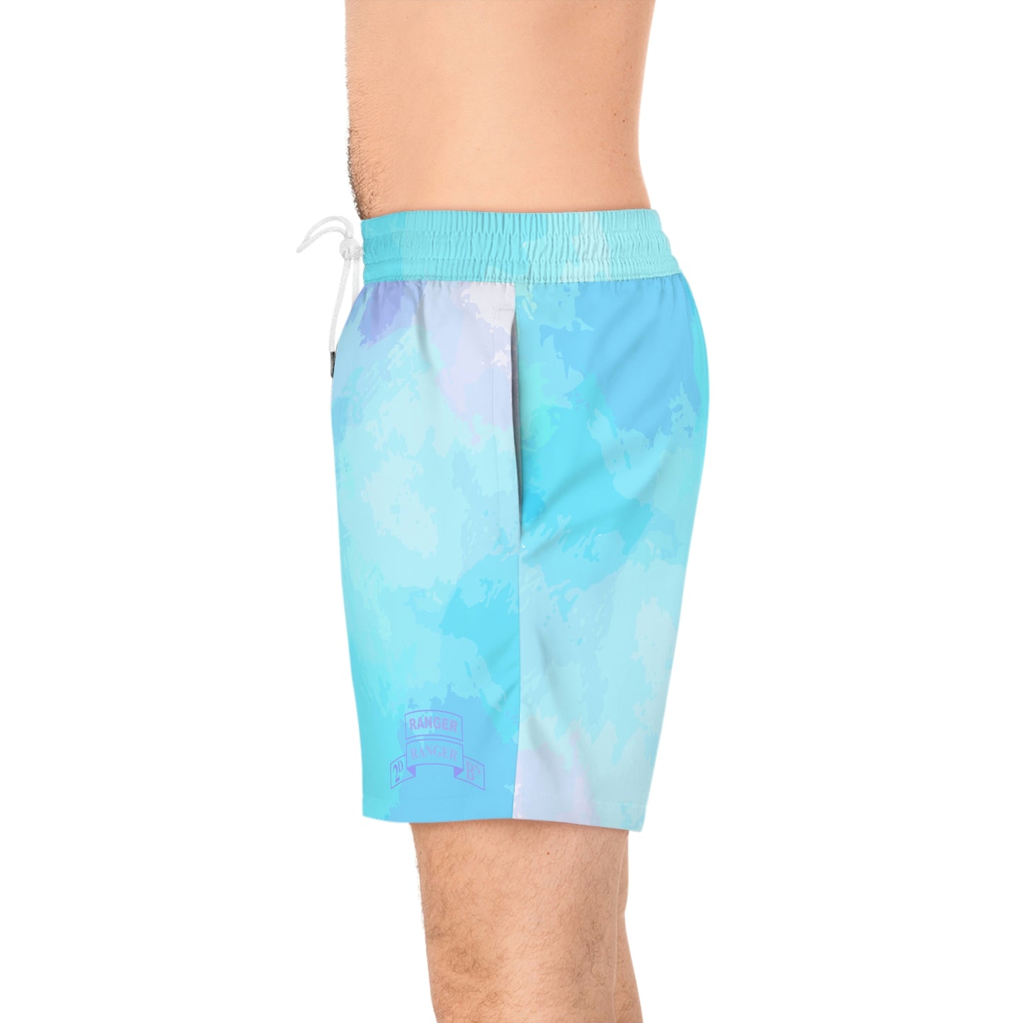 2d Battalion Scroll Nalu Colorcrush Swim Trunks