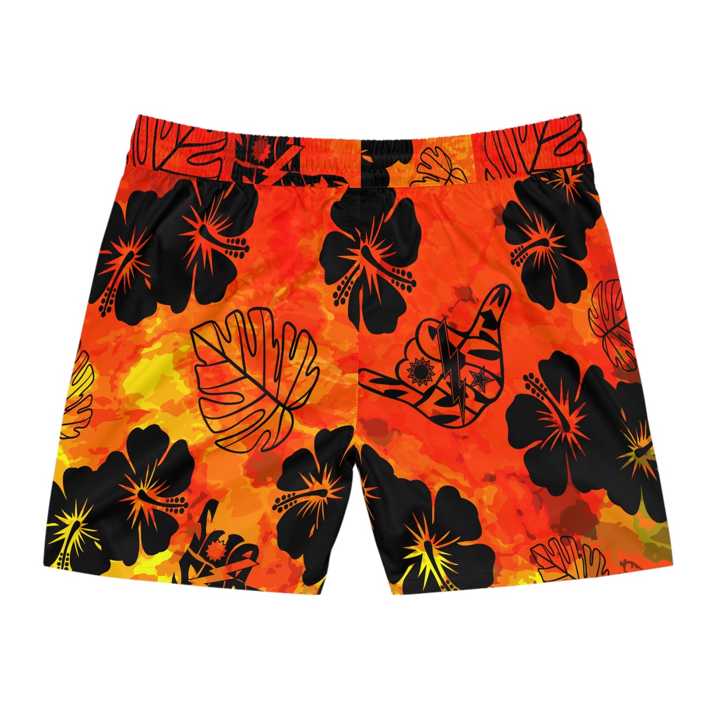 Aka Niihau Nights Sua Sponte Shaka DUI Swim Trunks