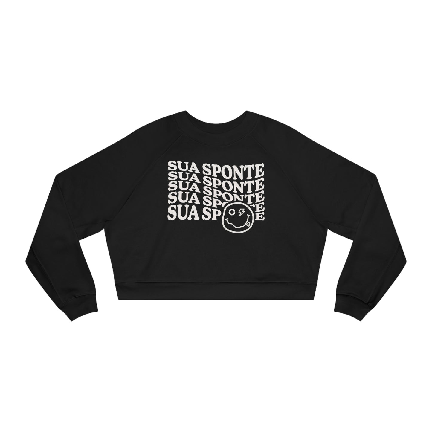 Wavy Sua Sponte Cropped Pullover