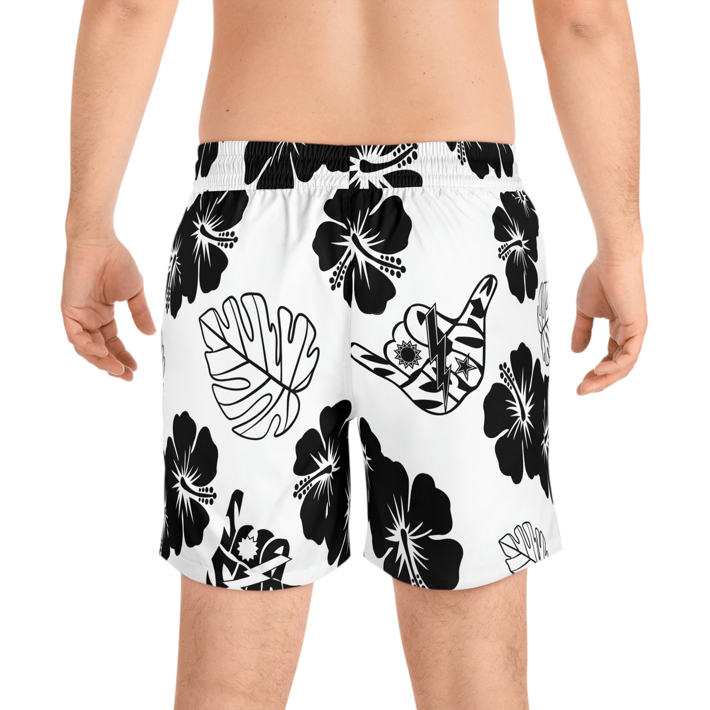 Kea Niihau Nights Sua Sponte Shaka DUI Swim Trunks