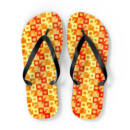 Aka Kealoha Checkered DUI Flip Flops