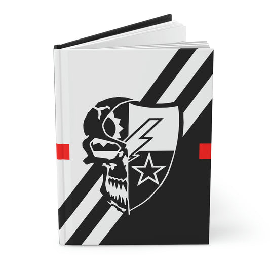 1st Battalion Subdued Flash Skull DUI Hardcover Leaderbook