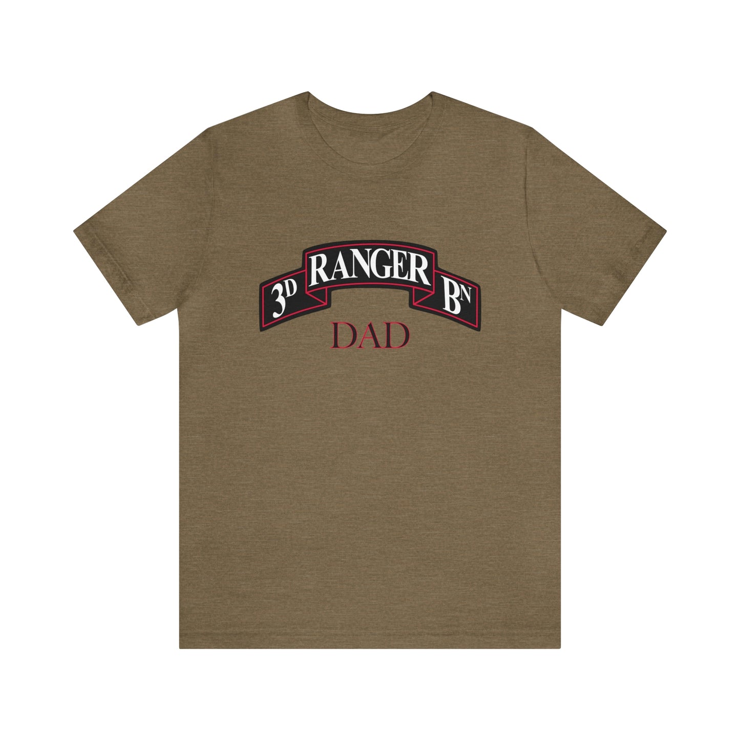 3d Battalion Dad Scroll Short Sleeve Shirt