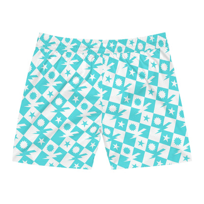 Nalu Checkered Swim Trunks