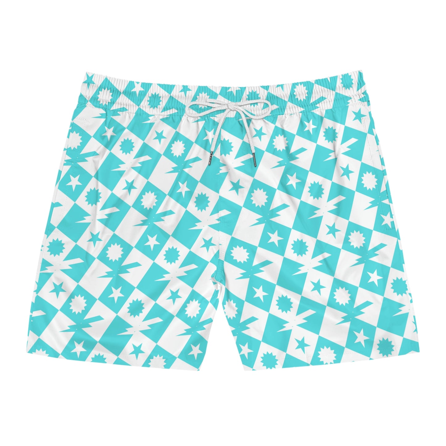 Nalu Checkered Swim Trunks