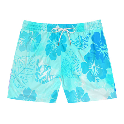 Nalu Niihau Nights Sua Sponte Shaka DUI Swim Trunks