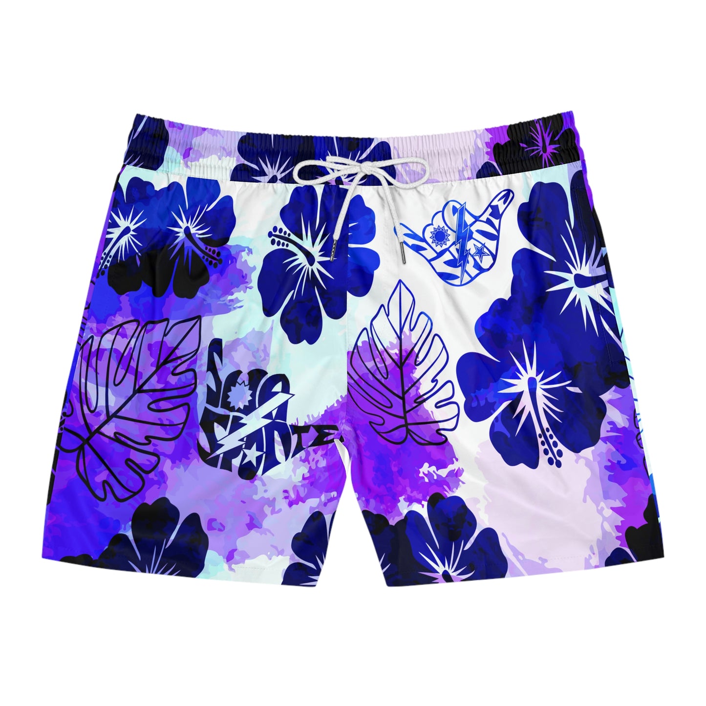 Kaunaloa Niihau Nights Sua Sponte Shaka DUI Swim Trunks