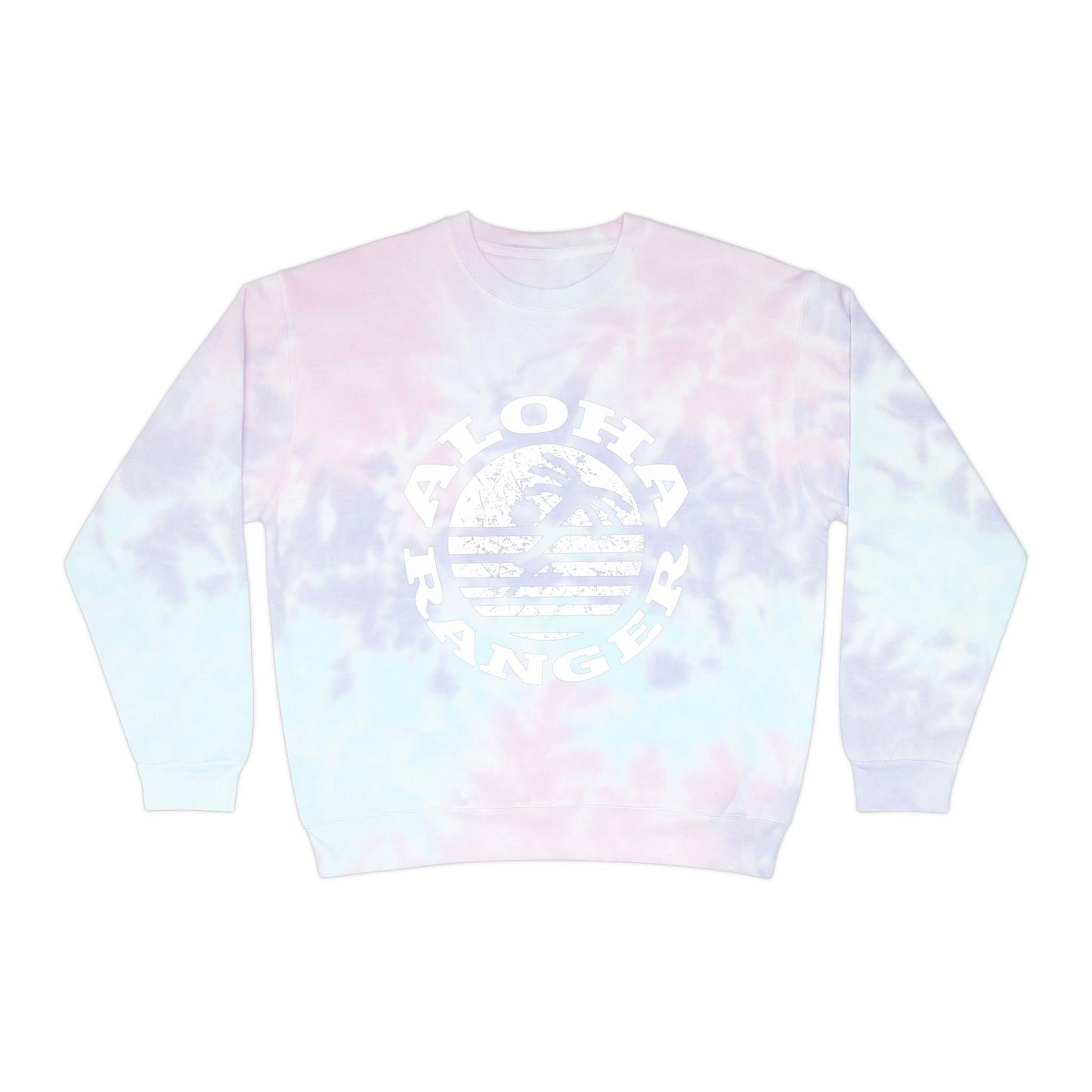 Aloha Ranger Vibes Tropical Trailblazer Tie-Dye Sweatshirt