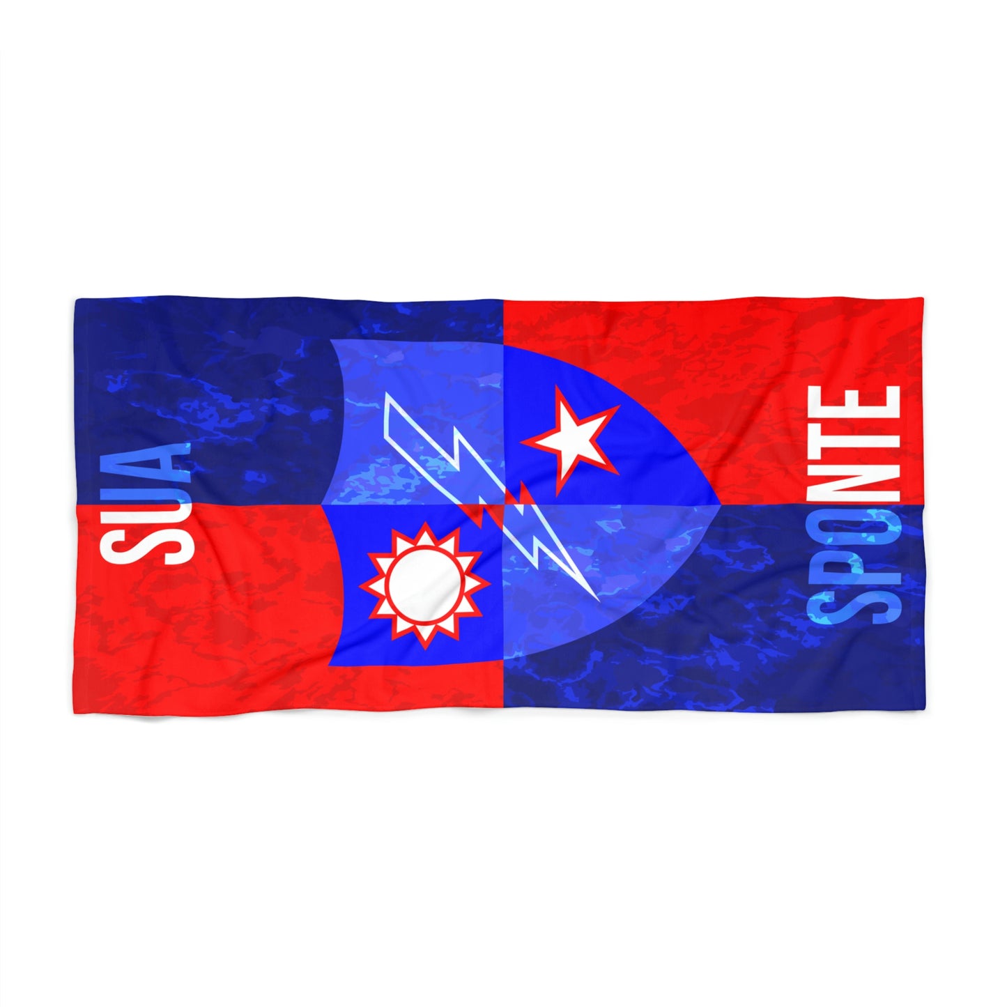 RWB Sua Sponte DUI Beach Towel