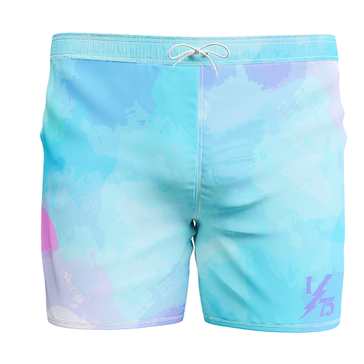 1st Battalion Nalu Colorcrush Swim Trunks