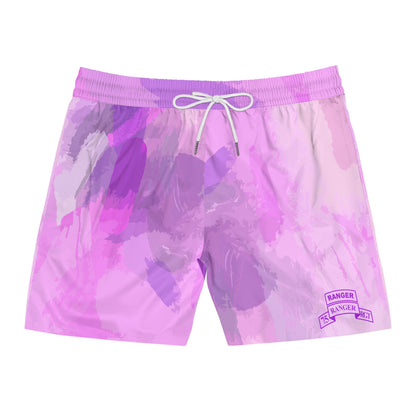 Poni Colorcrush Regimental Scroll Swim Trunks