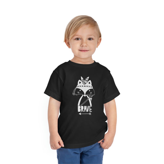 Brave Warrior Toddler Short Sleeve Tee (2-5T)