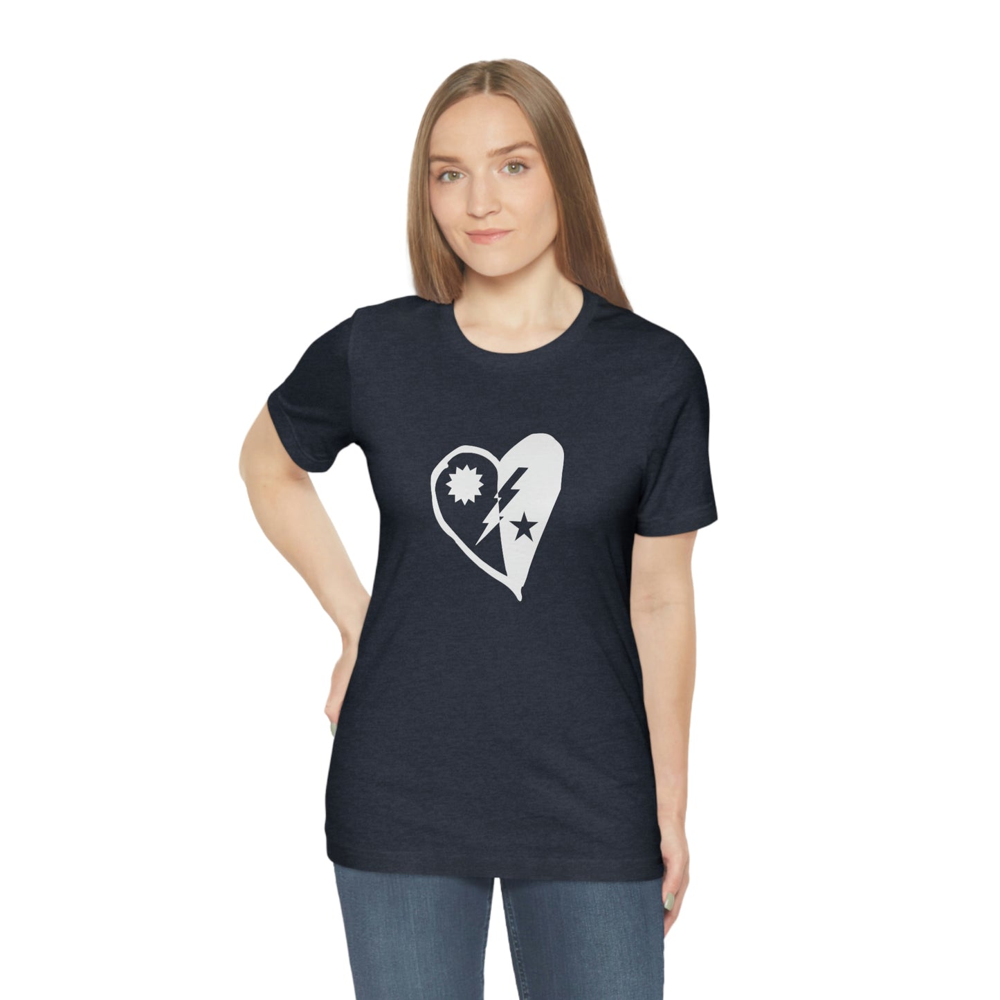 DUI Heart Cutout Beach Bliss Shirt